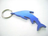 Dolphin Shape Bottle Opener Keychain