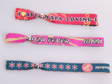 Customized Woven Wristband for Promotion