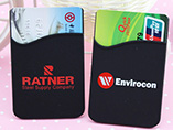 Advertising Silicone Cell Phone Wallet
