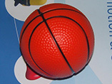 Ad products China wholesale PU stress basketball