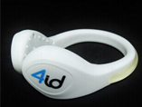 Novelty new product safty LED shoe clip light for promotional gifts