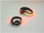 Whosale fashion led shoes clip with safety light for runners