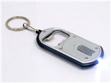 OEM plastic led keychain bottle opener with your own logo