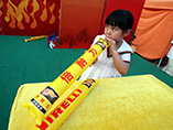 eco printed PE inflatable bangbangs stick wholesale