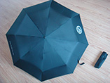 Practical 3 folding advertising umbrella gifts with light weight