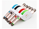 Giveaways 2 in 1 data cable for iPhone and Android