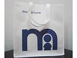 Customized non woven shopping bag with branded logo