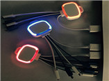 Promotional 4 in 1 multi led usb cable usb cable with led light
