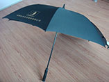 75cm 8 ribs advertising golf umbrella with straight handle