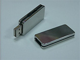 Customized capacity metal USB flash drive with prin