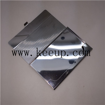 Aluminum material business card holder with your laser logo printing