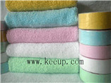 Cotton terry round pill shaped compressed towel for giveaway