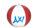 Promotional inflatable ball for beach play