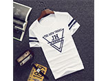 Promotional 180g cotton T shirts with custom logo for advertising