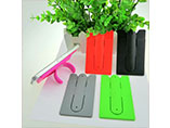 Hot-sell custom rubber Card Holder Attach to the Back of Smart Phone