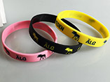 Advertising wristbands in adults and children Size
