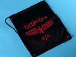 Wholesale high quality custom drawstring bag with logo
