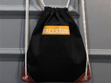Fashion custom drawstring bag with logo branding