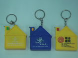 House Shaped Tape Measure  With Keychain