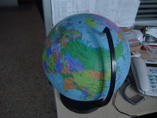 Overall Print Inflatable Globe With High Quality