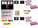 Promotional Paper Toothpick Flag