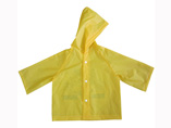 Yellow EVA Kids Raincoat