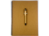Personalized PP Spiral Notepad With Pen