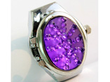Wholesale Violet Quartz Ring Watch