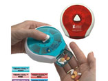Hot Sell Plastic Medical Press-It Pill Dispenser