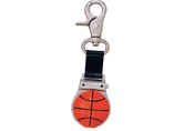 Basketball Pattern Carabiner Watch Keychain