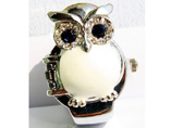 Owl Style Case Ring Watch