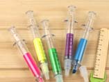 Syringe Style Fluorescent Pen Wholesale