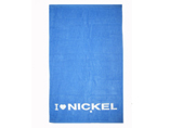Solid color terry cotton beach towel