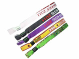 Discounted Woven Fabric Wristbands