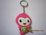 Cartoon Design Mascot Soft PVC Keychain