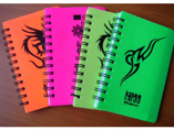 Softcover Notebook With Spiral Winding For Student