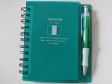 PP Cover Spiral Notebook With Ball Pen