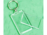 Clear Plastic Acrylic Keyrings For Promotion