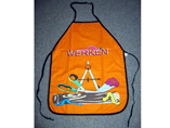 Fashion Polyester Apron With Printing For Advertising
