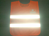 High Visibility Polyester Vests For Roadway Safety