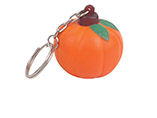 Custom PU vegetables stress ball keychain for promotion