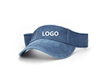 Custom traveling folding sun visor cap